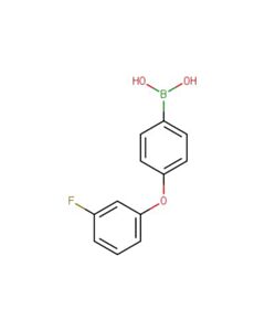 Astatech (4-(3-FLUOROPHENOXY)PHENYL)BORONIC ACID; 1G; Purity 95%; MDL-MFCD14636485